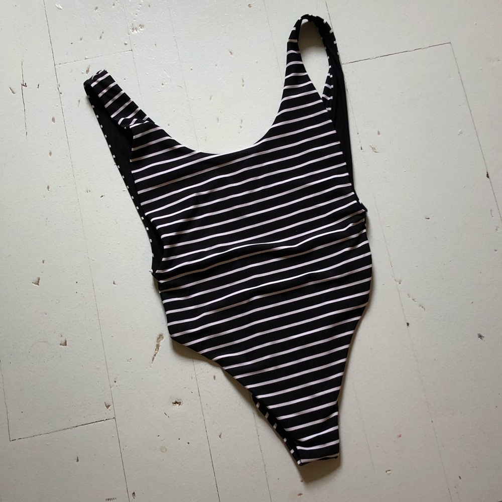 Aerie Striped Swimsuit